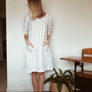 Linen Dress, Tunic, Shirt dress